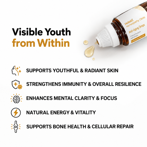 Anti-Aging Drops benefits: youthful skin, stronger immunity, mental clarity, natural energy and bone health