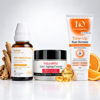 Anti-Aging Bundle - Anti-Aging Drops 30ml, RejuvaMist Anti-Aging Cream 50ml and Tone-Up Sun Screen SPF 60