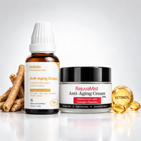 Anti-Aging Bundle - Anti-Aging Drops 30ml and RejuvaMist Anti-Aging Cream 50ml
