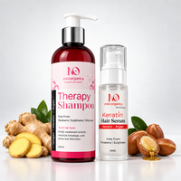 Hair Care Bundle - Therapy Shampoo 200ml and Keratin Hair Serum 50ml