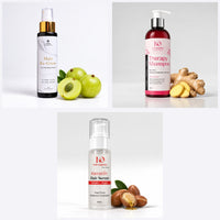 Hair Re-Grow Spray, Therapy Shampoo and KeraMist Hair Serum bundle