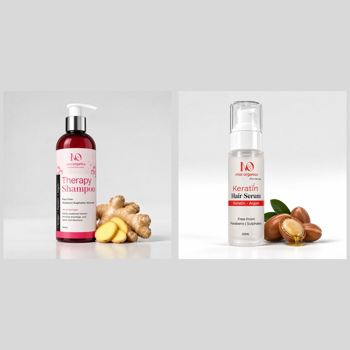 Therapy Shampoo and KeraMist Hair Serum bundle